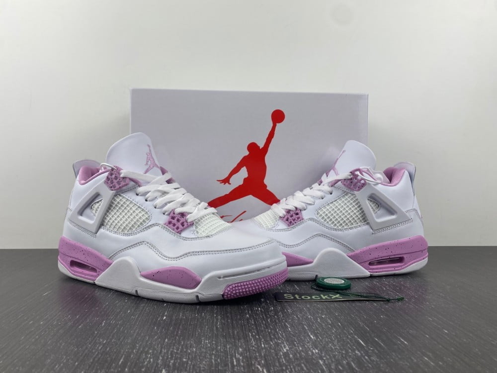 Jordan 4 Retro White Pink Oreo