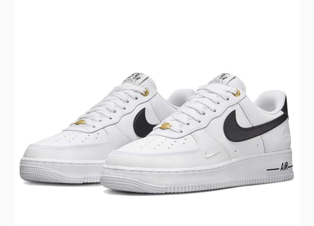 Nike Air Force 1 Low 07 LV8 40th Anniversary White Black