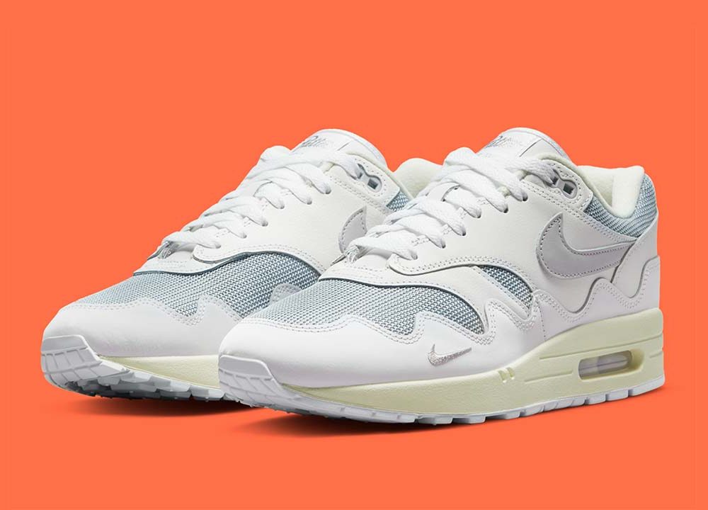 Nike Air Max 1 Patta Waves White