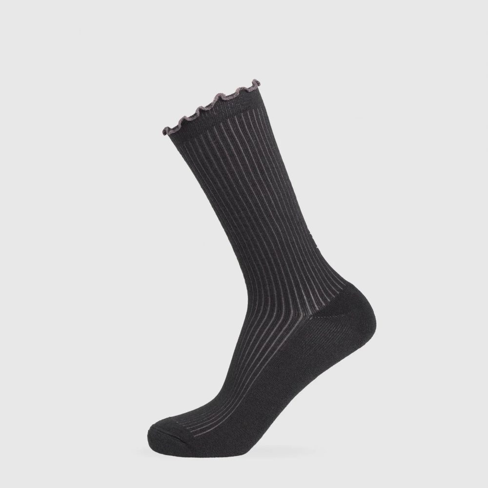 Frill Crew Single Sock